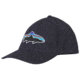 Patagonia Fitz Roy Trout Stretch Fit Hat - Men's-Navy Blue-S/M