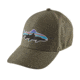 Patagonia Fitz Roy Trout Stretch Fit Hat - Men's-Industrial Green-S/M
