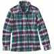 Patagonia Fjord Flannel Long Sleeve Shirt - Women's-Bay Laurel/Forge Grey-6