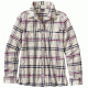 Patagonia Fjord Flannel Long Sleeve Shirt - Women's-Windrow/Violet Red-10