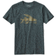 Patagonia Flying Fish Cotton/Poly T-Shirt - Men's-Carbon-X-Small