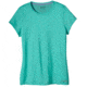 Fore Runner Short Sleeve Shirt - Womens-Howling Turquoise-X-Small