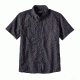 Patagonia Gallegos Short Sleeve Shirt - Men's-Ink Black-Small