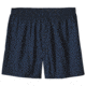 Patagonia Go-To Boxers - Men's-Treelines/Navy Blue-Small