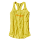 Grooves Cotton Tank Top - Womens-Blazing Yellow-X-Small