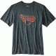 Patagonia Groovy Type Cotton T-Shirt - Men's-Carbon-X-Small