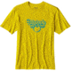 Patagonia Groovy Type Cotton T-Shirt - Men's-Yosemite Yellow-X-Small