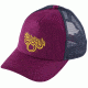 Patagonia Groovy Type Layback Trucker Hat - Women's-Violet Red
