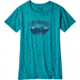 Patagonia Hazy Peaks Cotton/Poly Crew-Elwha Blue-Large