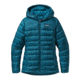 Patagonia Hi-Loft Down Hoody - Womens-Crater Blue-Large