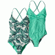 Patagonia Kupala One Piece Swimsuit - Women's-Monsoon Kelp/White-X-Small