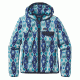 Patagonia Lightweight Snap-T Hooded Jacket - Women's-Pine Patch/Mogul Blue-Medium