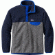 Patagonia Lightweight Synchilla Snap-T Pullover - Boy's-Nickel-Medium