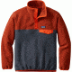 Patagonia Lightweight Synchilla Snap-T Pullover - Boy's-Smolder Blue-Large