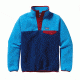 Patagonia Lightweight Synchilla Snap-T Pullover - Boys-Channel Blue-Large