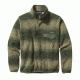 Patagonia Lightweight Synchilla Snap-T Pullover - Men's-Hand Dipped/Camp Green-Small