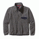 Patagonia Lightweight Synchilla Snap-T Pullover - Men's-Nickel/Navy Blue-X-Small