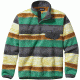 Patagonia Lightweight Synchilla Snap-T Pullover - Men's-Small-Painted Fitz Stripe/Forge Grey