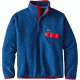 Patagonia Lightweight Synchilla Snap-T Pullover - Men's-Medium-Superior Blue