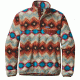 Patagonia Lightweight Synchilla Snap-T Pullover - Women's-Timber Twist/Cinder Red-Large