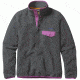 Lightweight Synchilla Snap-T Pullover - Womens-Nickel/Mock Purple-X-Small