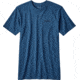 Patagonia Line Logo Badge Cotton/Poly Responsibili-Tee - Men's-Glass Blue-Medium