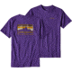 Patagonia Line Logo Badge Cotton/Poly Responsibili-Tee - Men's-Purple-Medium