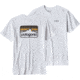 Patagonia Line Logo Badge Cotton/Poly Responsibili-Tee - Men's-White-Large