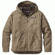 Patagonia Lined Canvas Hoody - Men's-Ash Tan/Saltillo Small/Cinder Red-XX-Large