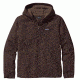 Patagonia Lined Canvas Hoody - Men's-Black Oak-Small