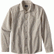 Patagonia Long Sleeve Fezzman Shirt - Men's-Diamond Dobby/Pelican-Medium