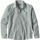 Patagonia Long Sleeve Fezzman Shirt - Men's-Diver Small/Birch White-X-Large
