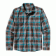 Patagonia Long Sleeve Fezzman Shirt - Mens-Picnic/Classic Red-Medium