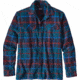 Patagonia Long Sleeve Fjord Flannel Shirt - Men's-Buckstop Plaid/Big Sur Blue-X-Small
