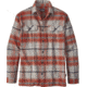 Patagonia Long Sleeve Fjord Flannel Shirt - Men's-Buckstop Plaid/Roots Red-Large