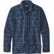 Patagonia Long Sleeve Fjord Flannel Shirt - Men's-Crafted Plaid/Glass Blue-Small