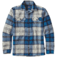 Patagonia Long Sleeve Fjord Flannel Shirt - Men's-Sugar Pine/Bandana Blue-Medium