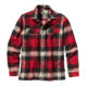 Patagonia Long Sleeve Fjord Flannel Shirt - Mens-Terrace/Classic Red-Large