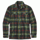 Patagonia Long Sleeve Fjord Flannel Shirt - Men's-Windrow/Carbon-Large