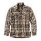 Patagonia Long Sleeve Fjord Flannel Shirt - Mens-Winter Dusk/Ash Tan-Large