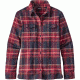 Patagonia Long Sleeve Fjord Flannel Shirt - Womens-Big Sky Plaid/Magenta-0