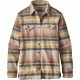 Patagonia Long Sleeve Fjord Flannel Shirt - Womens-Blanket Stripe/Peach Sherbet-10