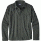 Patagonia Long Sleeve Lightweight Fjord Flannel Shirt - Men's -Chambray/Carbon-X-Large