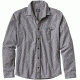 Patagonia Long Sleeve Lightweight Fjord Flannel Shirt - Men's -Whole Weave/Feather Grey-XX-Large