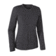 Patagonia Long Sleeve Merino Daily V-Neck T-Shirt - Womens-Black-Large