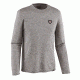 Patagonia Long-Sleeved Capilene Daily Graphic T-Shirt - Men's -Climb Clean Hex/Feather Grey Heather-Large