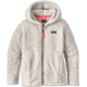 Patagonia Los Gatos Hoody - Girl's-Tailored Grey/Indy Pink-Small