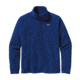 Patagonia Micro D 1/4 Zip Pullover - Boys-Channel Blue-Large