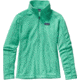 Patagonia Micro D 1/4 Zip - Women's-Galah Green-Large