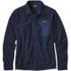 Patagonia Micro D Fleece Shirt - Men's -Navy Blue-Large